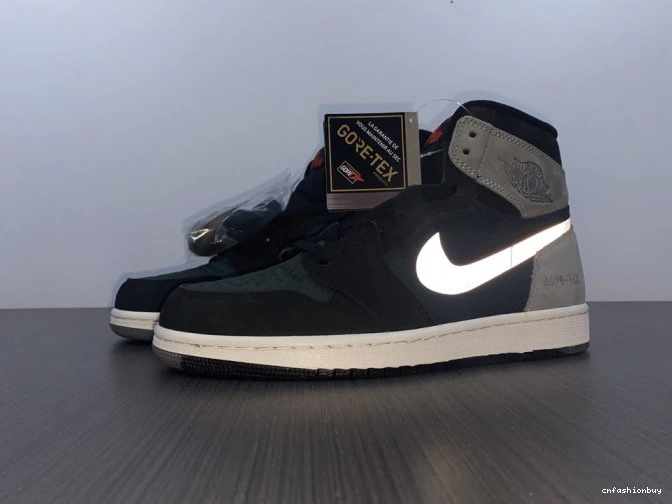 Particle Gore-Tex Retro 1 Grey Black Element Jordan High DB2889-001 0713